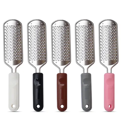 Pedicure Foot File Callus Remover Large Foot Rasp Colossal Foot Grater Scrubber Pro Stainless Steel Callus File for Wet Dry Feet