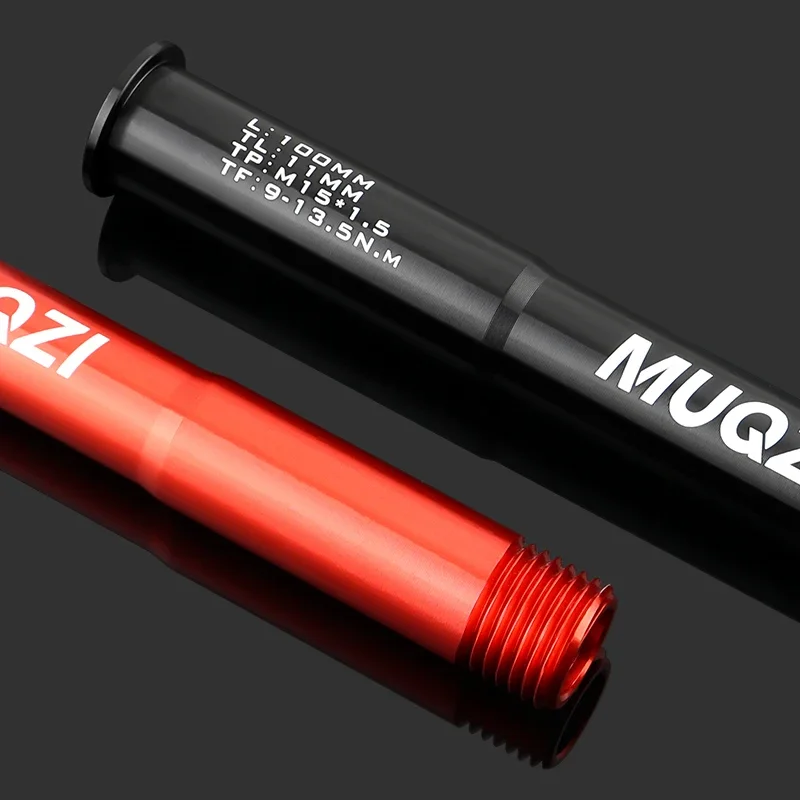 MUQZI Bike Thru Axle M12x1.5 15x100 15x110 For ROCKSHOX Fork Thru Axle Skewer