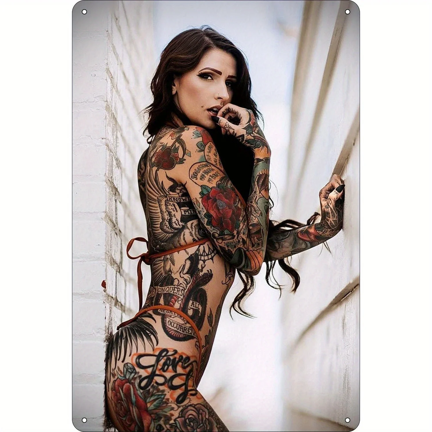 لوحة معدنية عتيقة لوحة حديدية لغرفة المدرب هدايا جدار ديكور فني علامات معدنية ملصق علامة معدنية علامة عتيقة فن المنزل #1