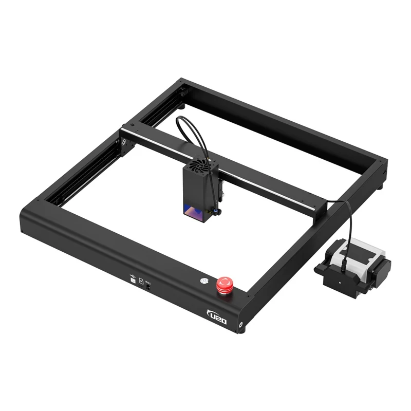 20W Laser Engraver U20 Laser Engraving And Cutting Machine Eye Protection Design With Air-Assisted Pump view 6