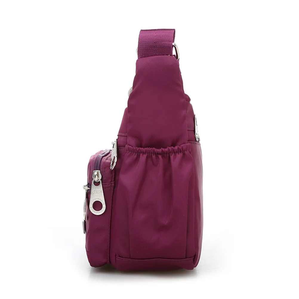 

Oxford Cloth Women Casual Crossbody Bag Large Capacity Single Shoulder Messenger Bag Adjustable Strap Mom Handbag