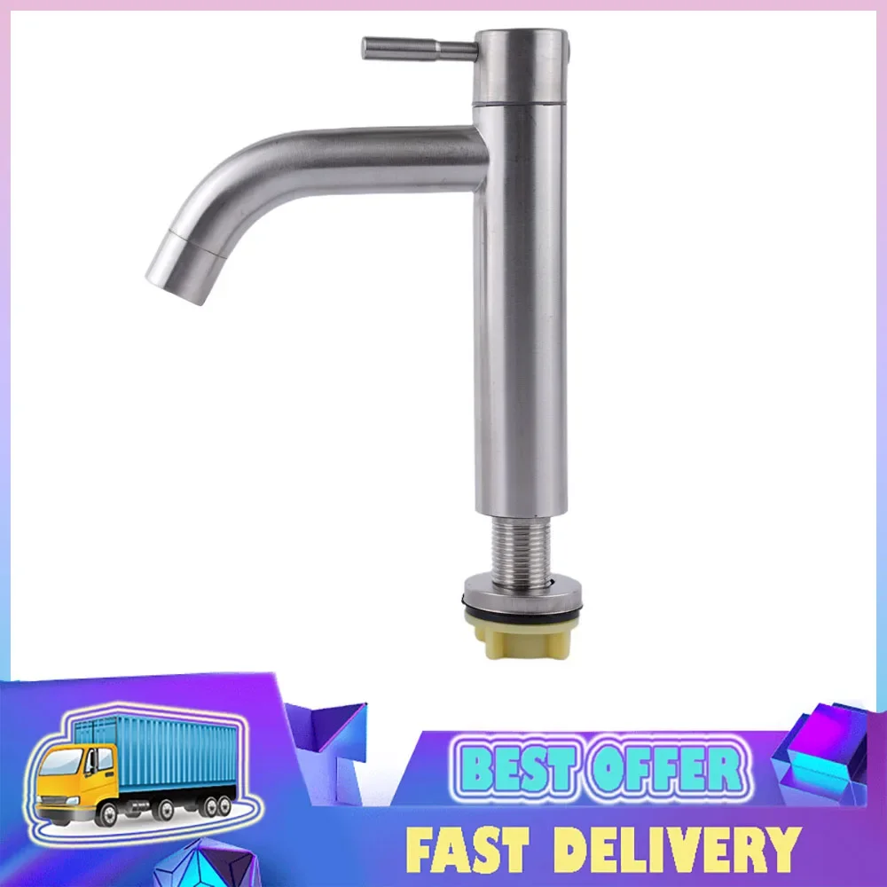 

Смесители для ванной и кухни, смесители для холодной раковины, смесители для раковины, однорычажный смеситель для раковины с отверстием из нержавеющей стали