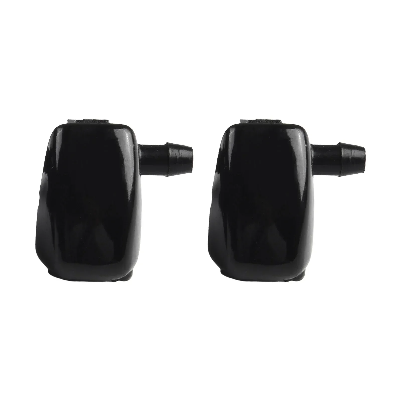 Front Windscreen Wiper Washer Nozzles Jet Fit For Mazda 3/5/6 BK GG1 BN8V-67-510 ABS-Black-Accessories For Vehicles