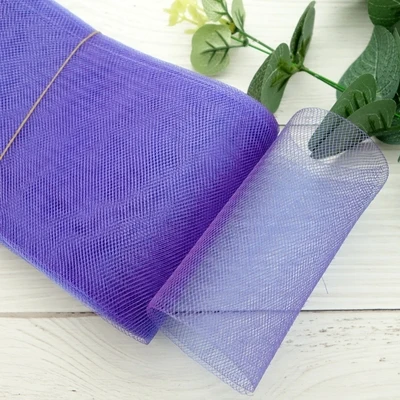 Soft Horsehair Crinoline Mesh Braid Ribbon For Skirt Hem Petticoat Wedding Dress DIY Sewing Accessories 100yard Per L view 4