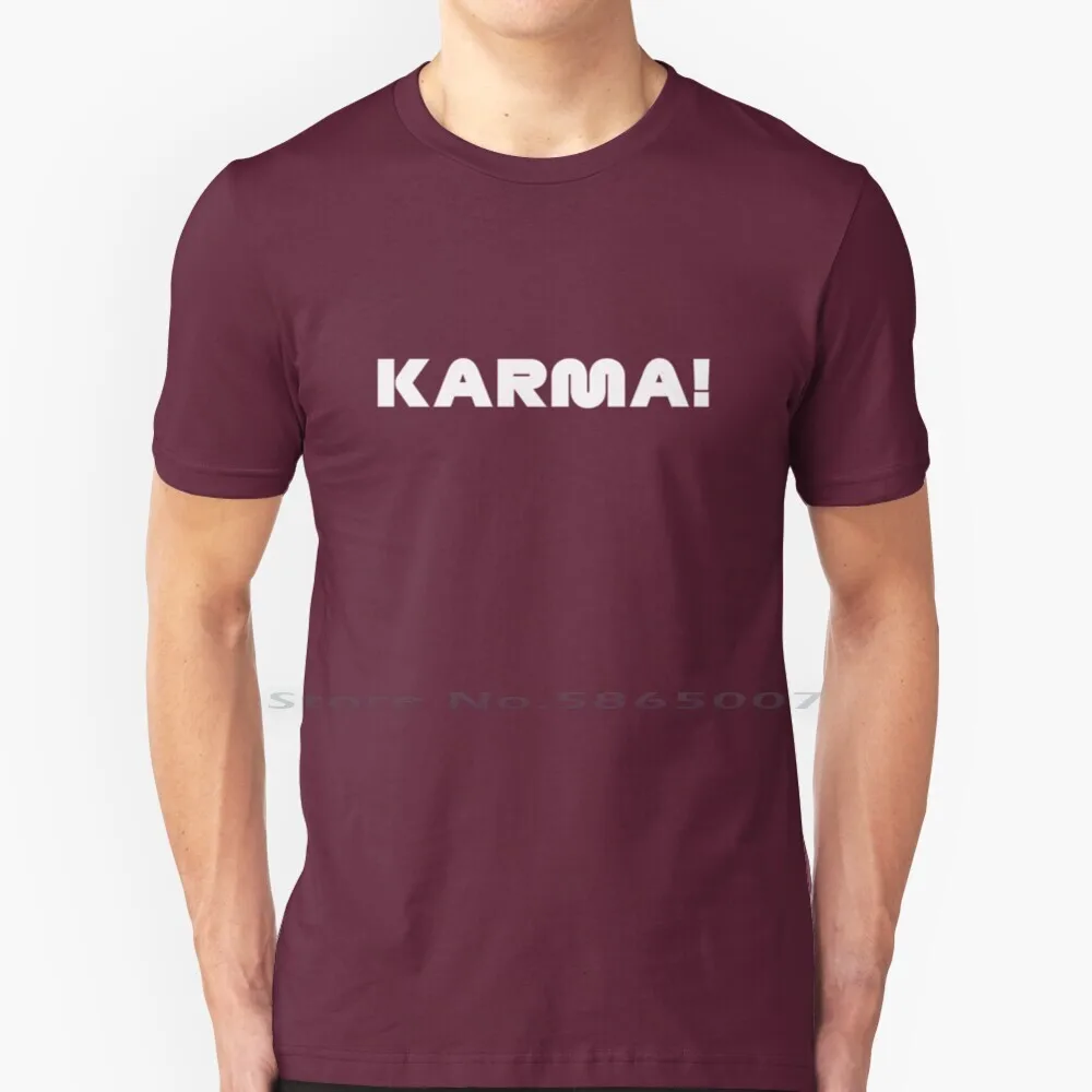 Karma!-Funny Radio ( Orange Bg ) 100% Cotton T Shirt 2021 2021 2021 2021 2021 2021 2021 Lando Norris Lando Norris Daniel