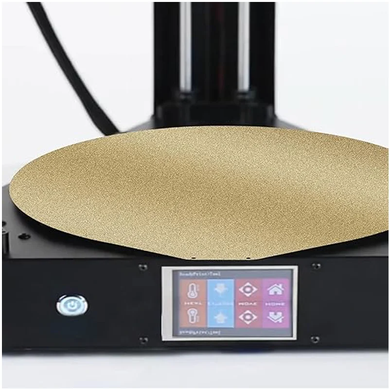 

ENERGETIC Flsun Smooth PET/PEO/PEY Build Plate Диаметр 215/270/309 мм, гибкая пружинная стальная пластина, текстурированная/гладкая, магнитная платформа