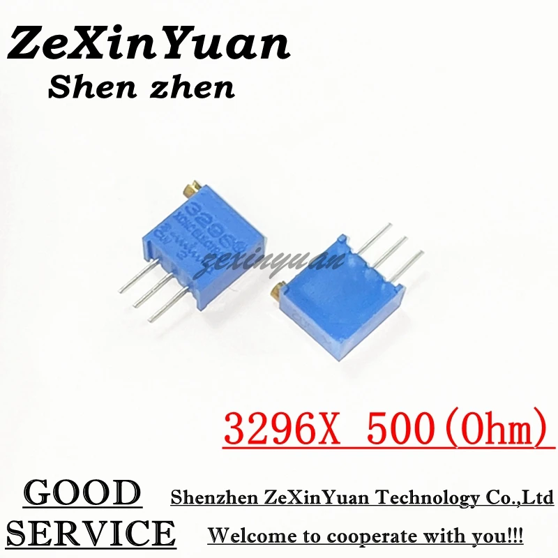 

20PCS/LOT 3296X-1-501LF 3296X 500 ohm 501 3296X-1-501 3296X-501 X501 Trimpot Trimmer Potentiometer