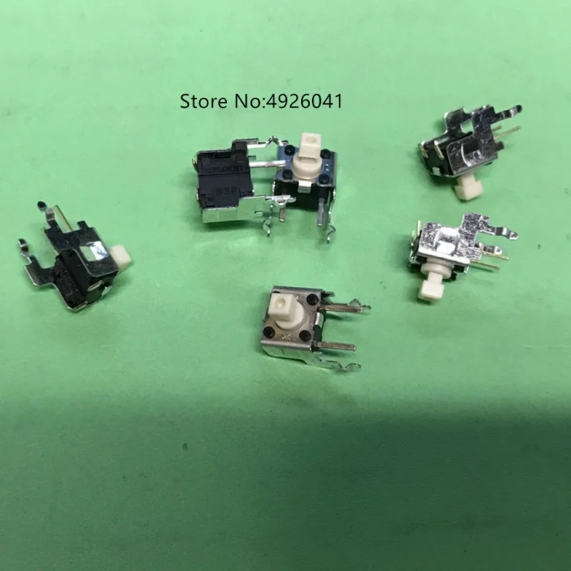 5PCS/LOT B3F-3150 touch switch 6 * 6 * 7.3MM with bracket square head button side plug 2 pins