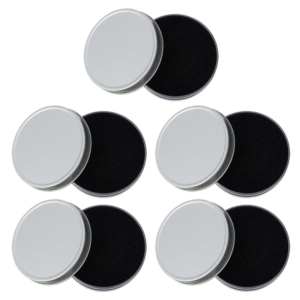 5set Make-Up Pinsel Reinigung Box Tragbare Schwamm Fall Für Lidschatten Pinsel Aktivkohle Schrubben Pad Pinsel Reiniger