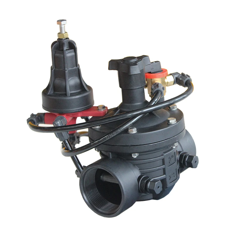 20252인치 밸브 수력 제어식 농지 관개 시스템 부속품 수동 압력 릴리프 밸브