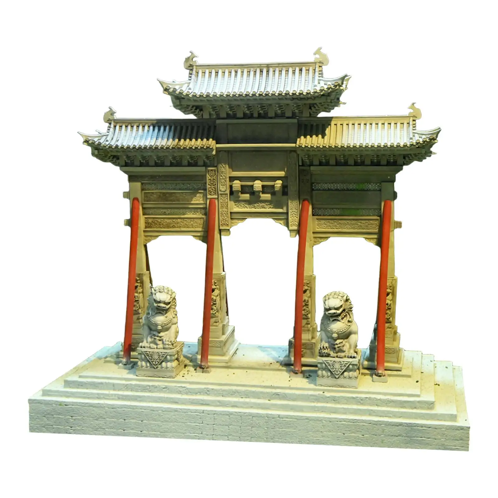 

Декор для аквариума из смолы, китайский пейзаж, реалистичное украшение для аквариума.