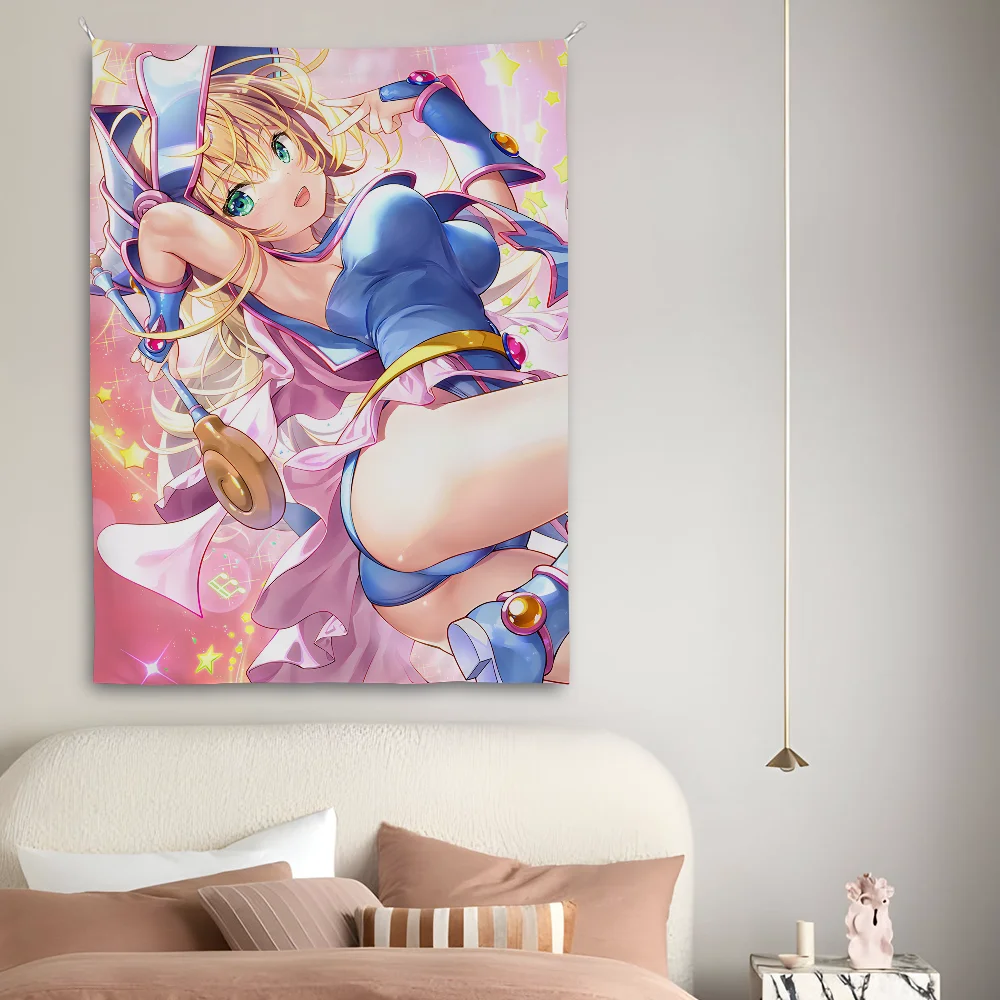 Anime Y-Yu-Gi-Oh GirlS Sexy Girl Tapestry Perfect For Home&Living Bedroom Decor Wall Art Backdrop Banner