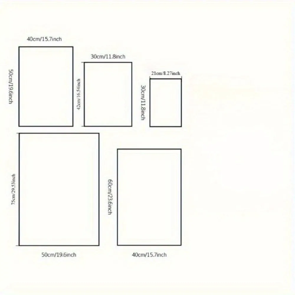 3pcs Minimalist Beige Neutral Nordic Canvas Wall Art - Frameless Tree Ring Art Print for Living Room Bedroom Decortions Gifts