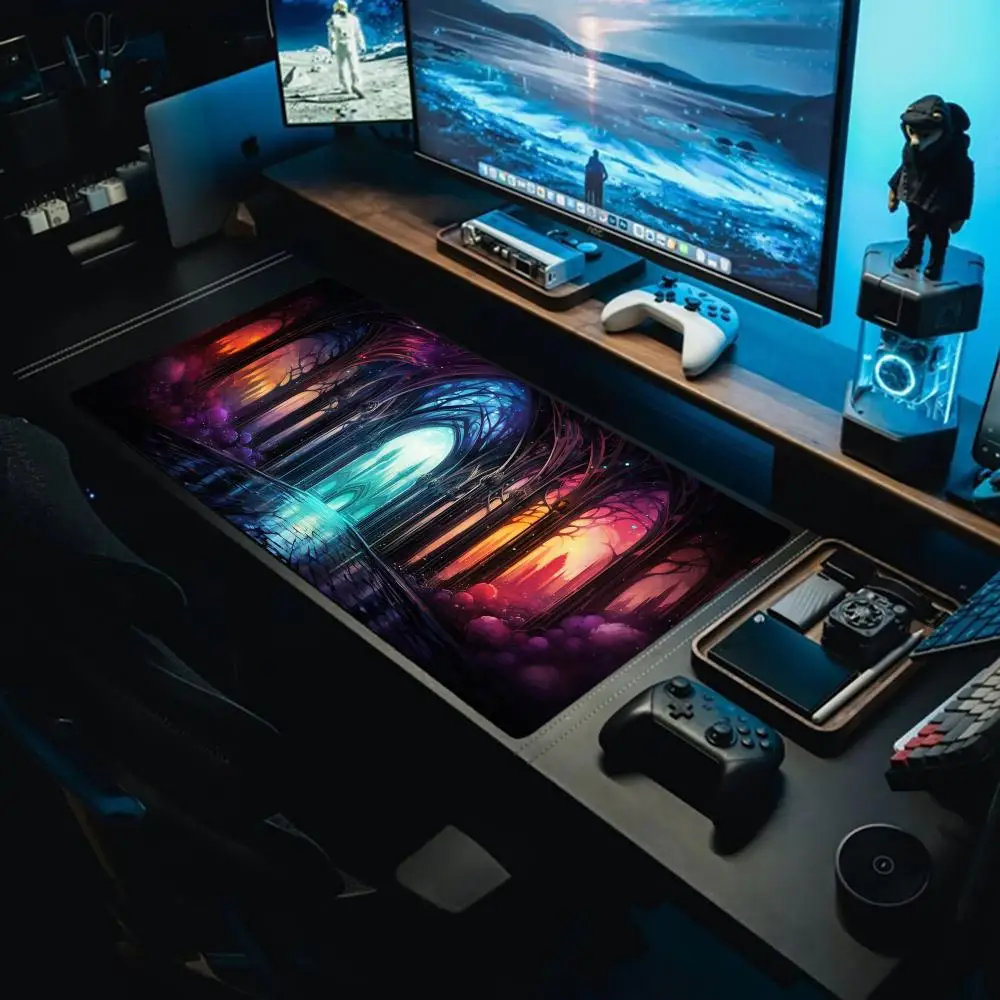 

Fantasy Castle PassageMouse Pad Extra large waterproof and stain-resistant mouse pad