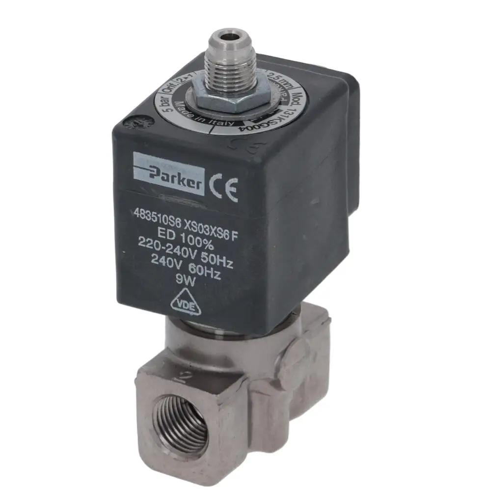 CIMBALI BEZZERA ASTORIA CMA SOLENOID VALVE 2-WAY SIRAI 230V 50Hz, Gaggia Nera