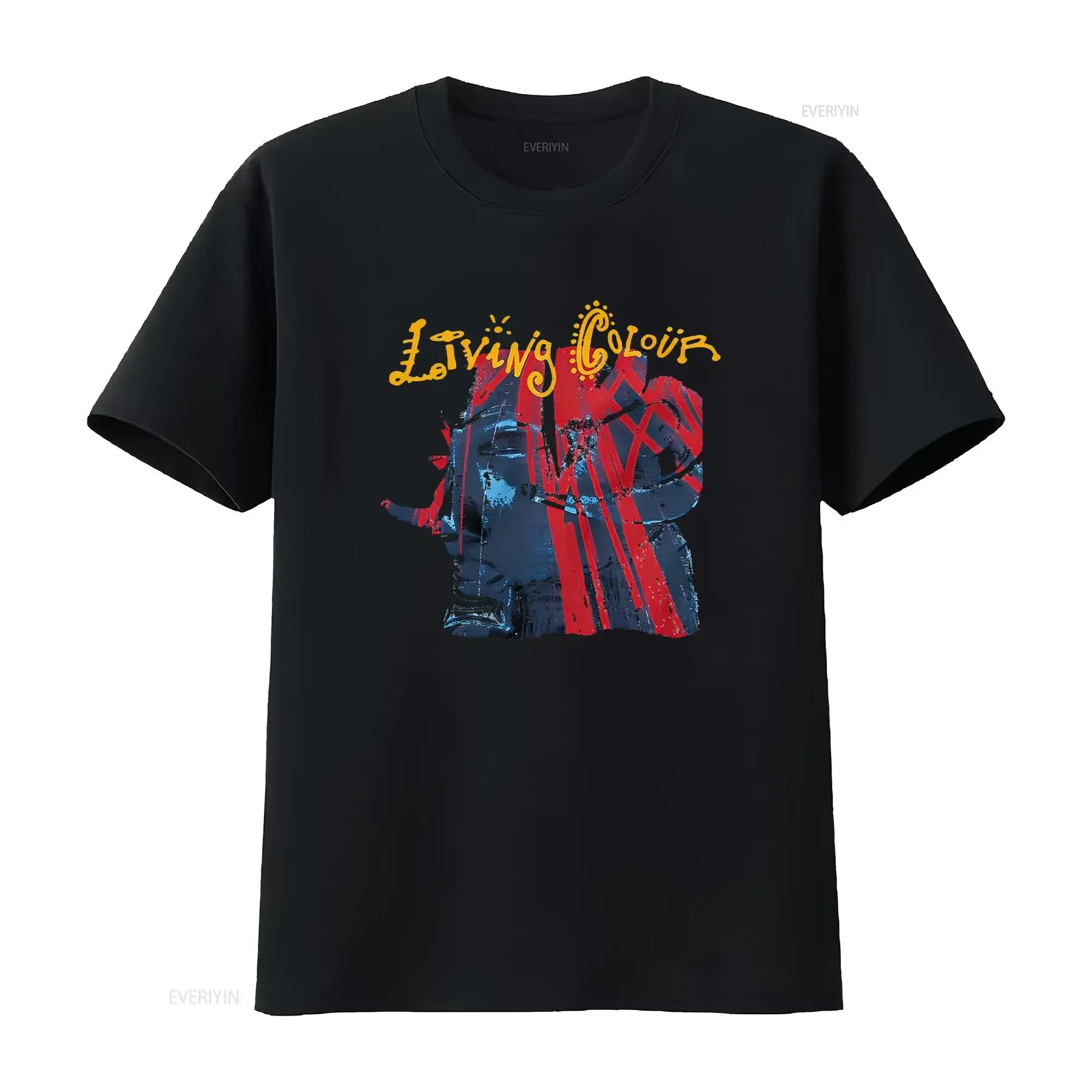 Vintage Living Colour Possible Inverted T shirt S to 5XL IL814 vintage Washed graphic Soft Stretched Unisex Slightly