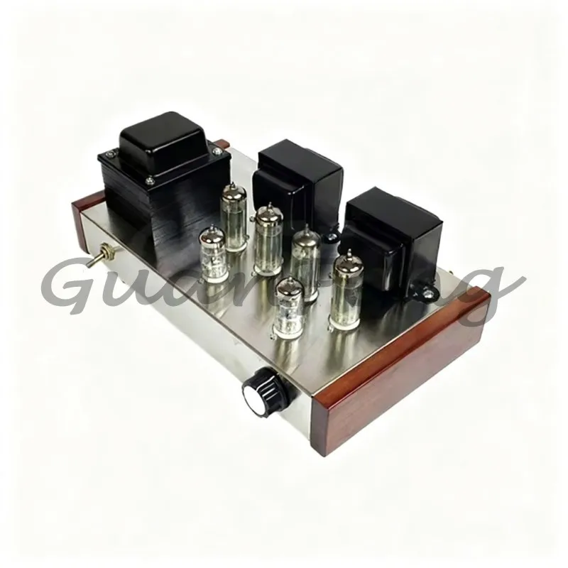 12W+12W 6F2 Drive 6P1 Push-Pull Vacuum Tube Amplifier, Full Bridge Rectifier, DIY Kit or Finished Unit