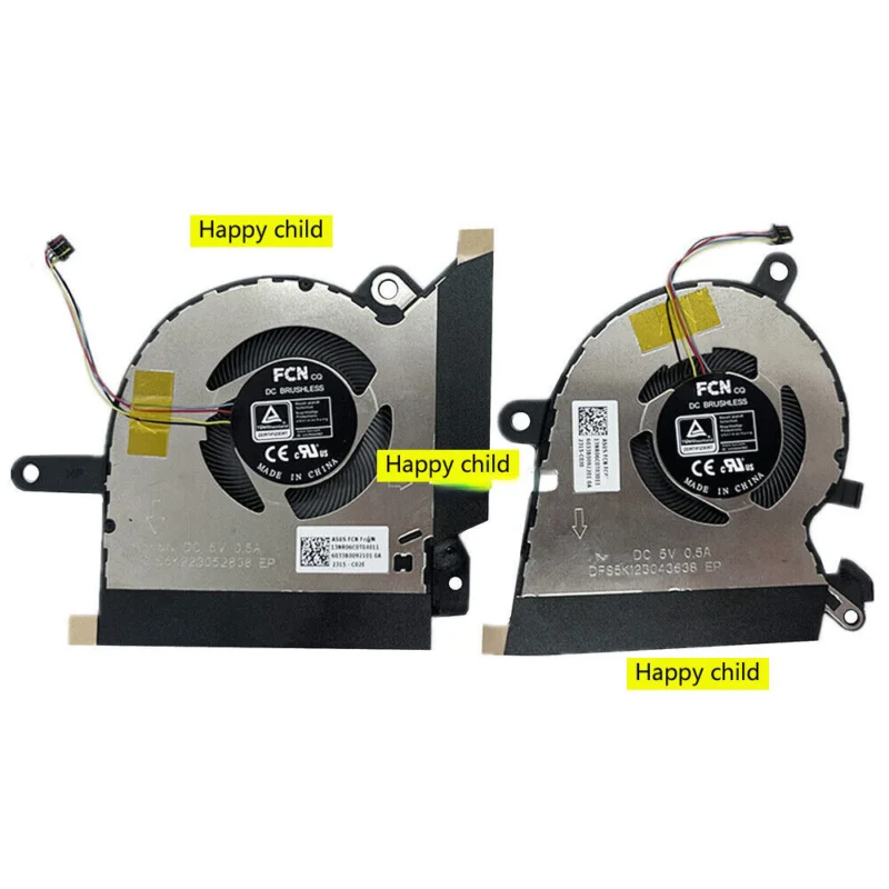 For Asus ROG G13 gv301 gv301q gv301qc gv301qe gv301qh laptop CPU GPU cooling fan