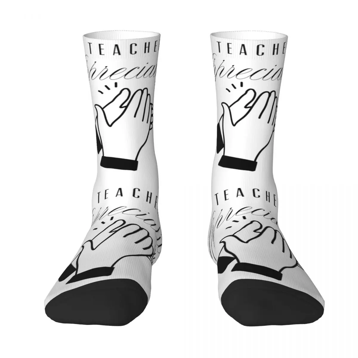 

Носки для учителей на неделю, чулки высокого качества в стиле Харадзюку, всесезонные длинные носки, аксессуары для мужчин и женщин, рождественские подарки