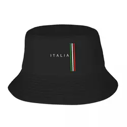 Custom Italy Flag Bucket Hat Women Men Fashion Summer Outdoor Sun Italian Proud Fisherman Cap