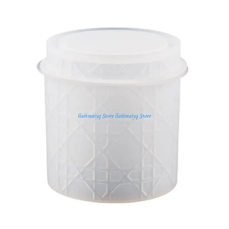 

573B Silicone Mold Embossed Candy Container Epoxy Mold DIY-Jewelry Holder DIY Craft