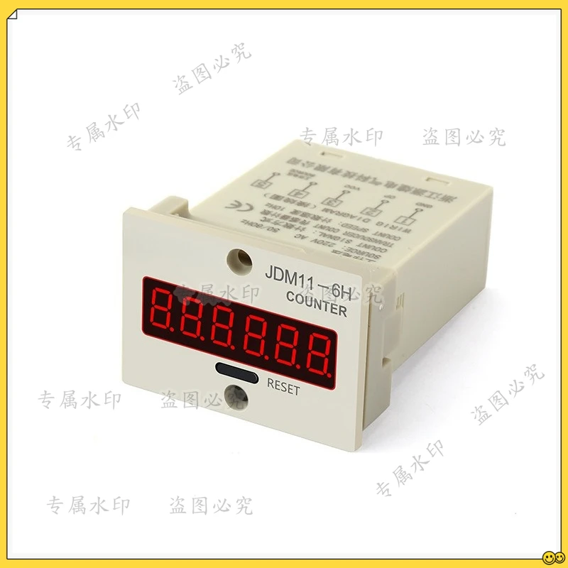 Digital display electronic counter JDM11-5H 6H power failure memory 5-bit 6-bit counter, digital display accumulator