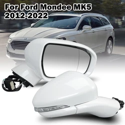 9 Pins Rearview Mirror Assembly For Ford Mondeo MK5 2015-2022 With Folding EU Version Side Rearview Mirror Car Accessories