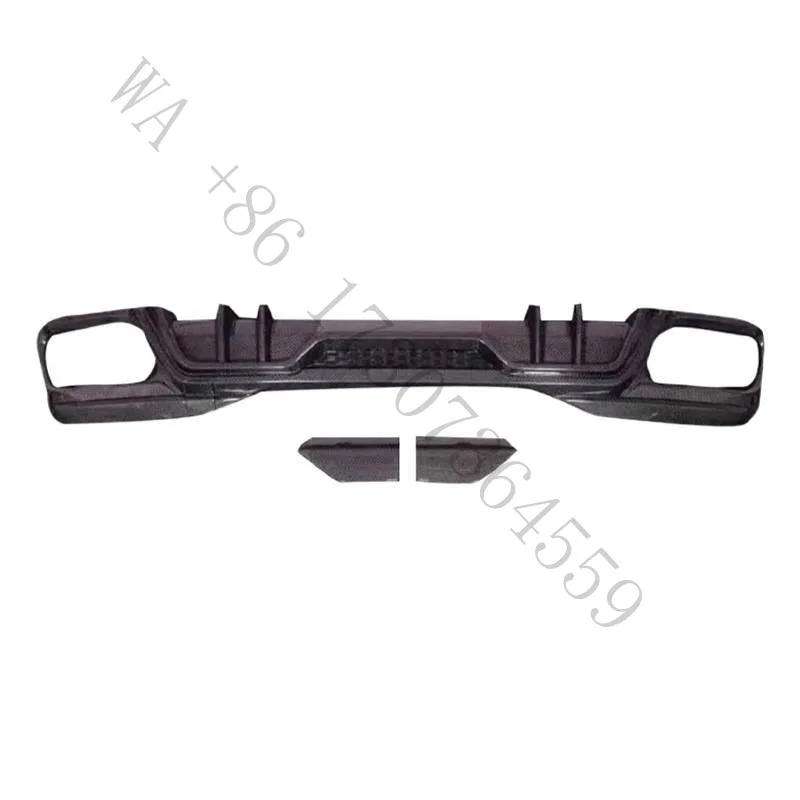 Suitable for 23-25 BMW X7 G07, dry carbon fiber modified small body kit rear lip diffuser