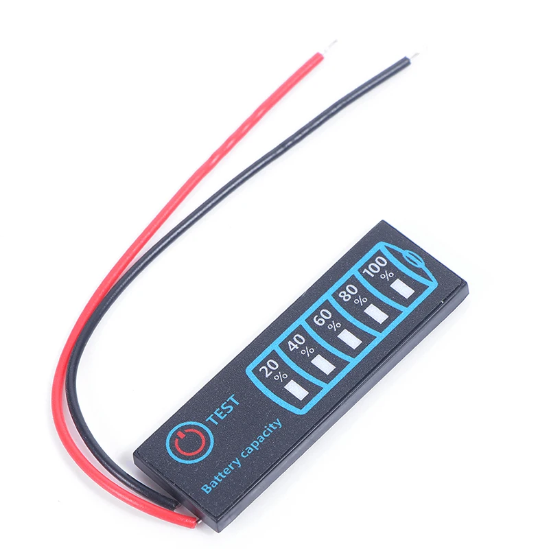 12V24V Lead Acid Battery Level Indicator Tester LCD Display Meter Module Capacity Voltage Meter