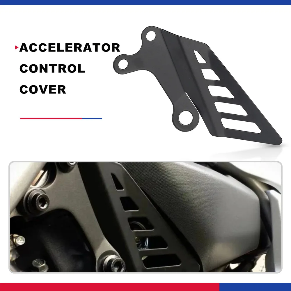 

Motorcycle Aluminium Accelerator Control Cover Guard Frame Protector For YAMAHA XSR700 XSR 700 XTribute 2015-2018 2019 2020 2021