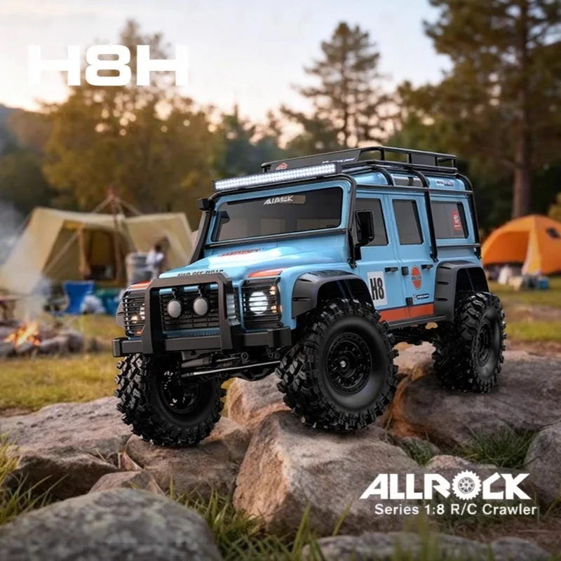 MJX RC Car H8H New Version 1/8 Scale Sensed Brushless Motor 4WD Electric Off Road Climbing Crawler Defender Model  Adult Toy