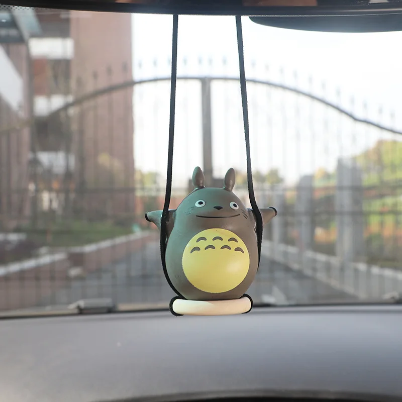 My Neighbor Totoro Car Hanging Ornament Auto Interior Pendant Charm Vehicle Rearview Mirror Decor Collectible Souvenir Accessory view 5