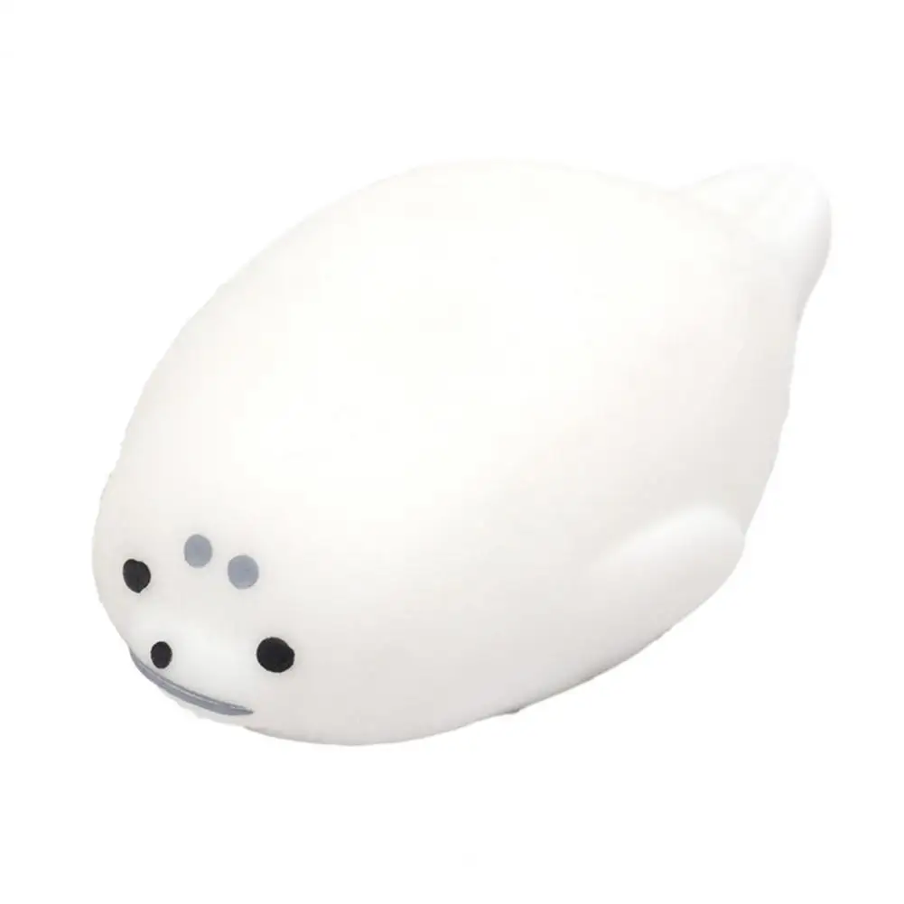 Mini Animal Seal Squeeze Toy TPR Decompression Party Favor for Office Calming Sensory Toy