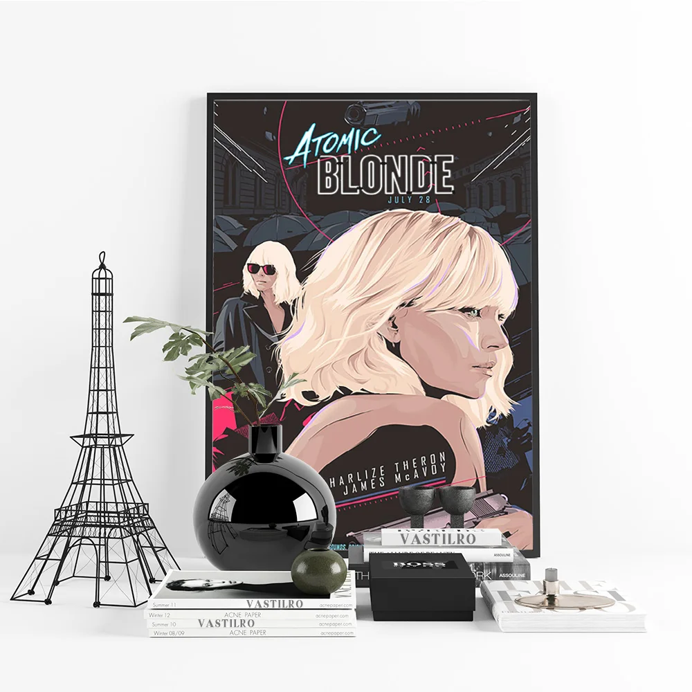 الذرية شقراء العمل الإثارة فيلم الفن طباعة ملصق الفيلم الحديثة قماش اللوحة ديكور ملصقات جدار