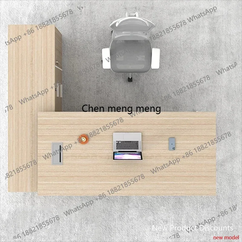 L6080 Height Wide Office Desk Bedroom Luxury Corner Coffee Gaming Office Desk Computer Laptop Writing Mesa Ordenador Furniture