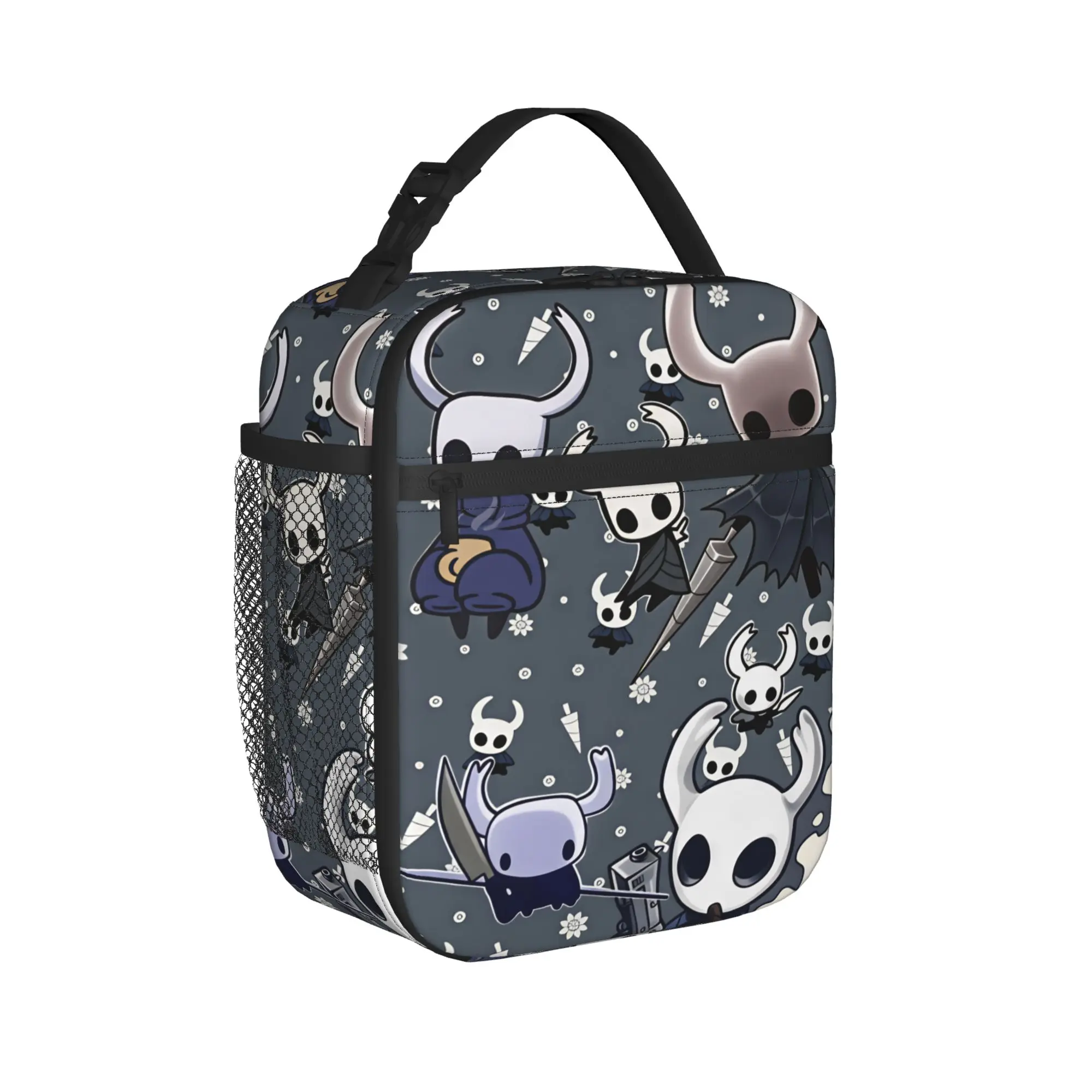 Hornet Hollow Knight Silksong  Lunch Bag For Women  Travel Print Lunch Box Funny Oxford Tote Food Bags