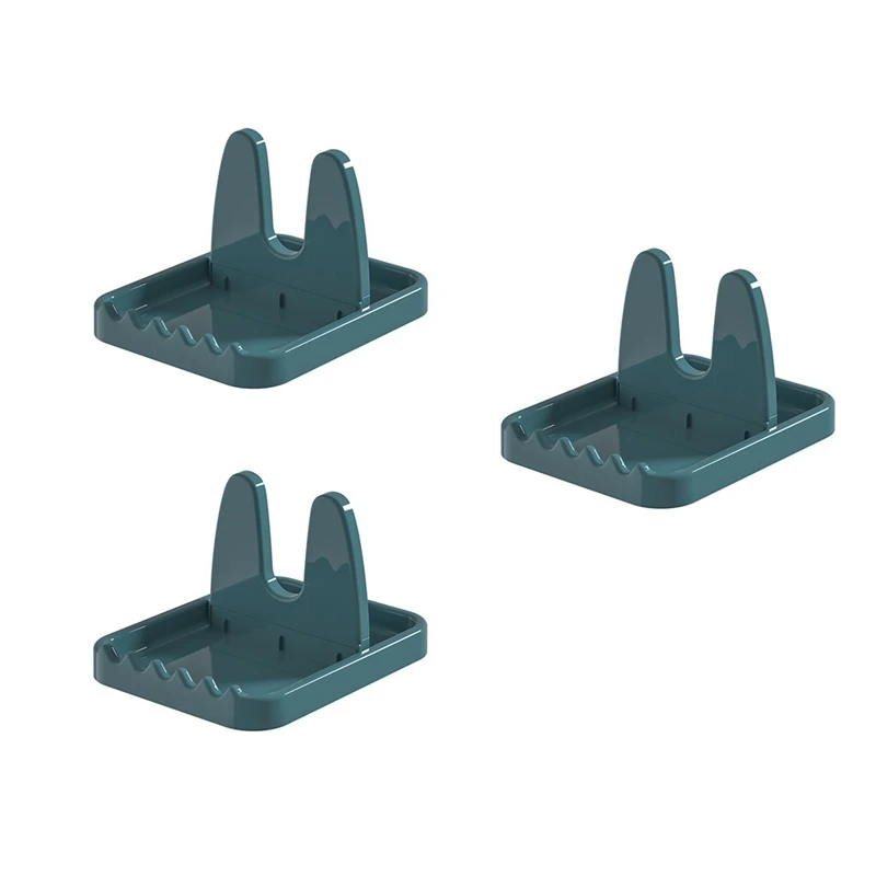 

Storage Rack Plastic Pot Lid Rack Foldable Pot Spoon Holder Stand Fork Spatula Rack Pan Cover Shelf