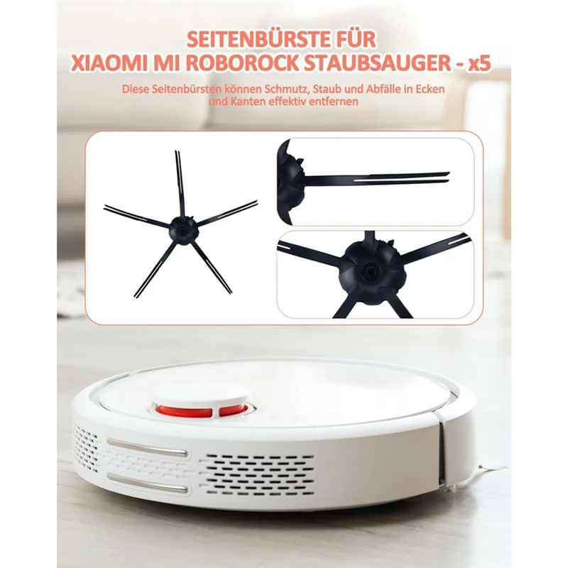 AT28-Accessory Set For Xiaomi Roborock S5 Max S6 Max S6 Pure S6 Maxv S4 S5 S6 S50 S55 S60 E35 Robot Vacuum Cleaner Parts