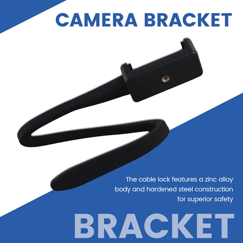 Universal Baby Monitor Holder Camera Shelf Flexible Silicon Baby Camera Stand Hole-Free IP Camera Mount Attaches