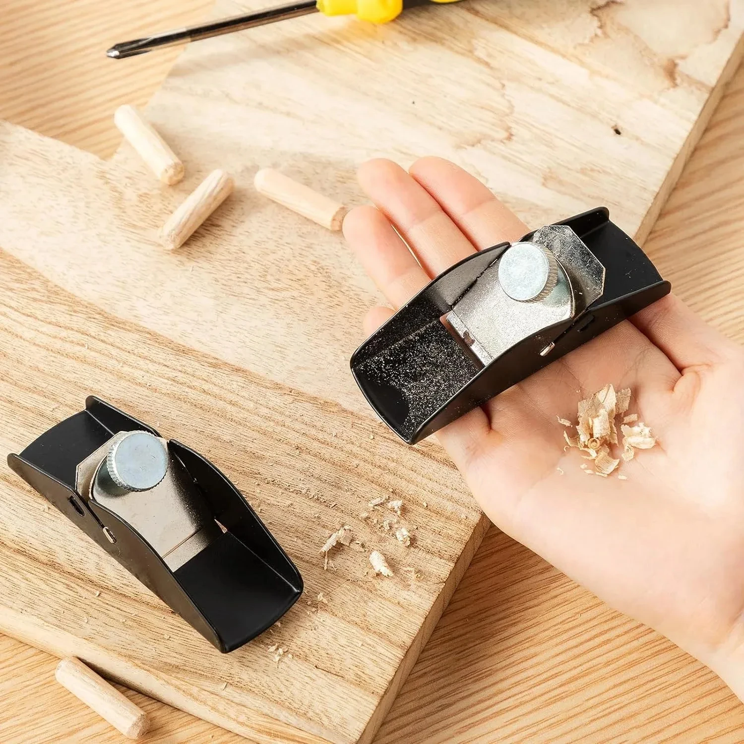 

Mini Plane Wood Carpentry Tools Manual Carpenter Planer Aluminum Alloy Planer And Cutting Edge Portable Woodworking Hand Tools