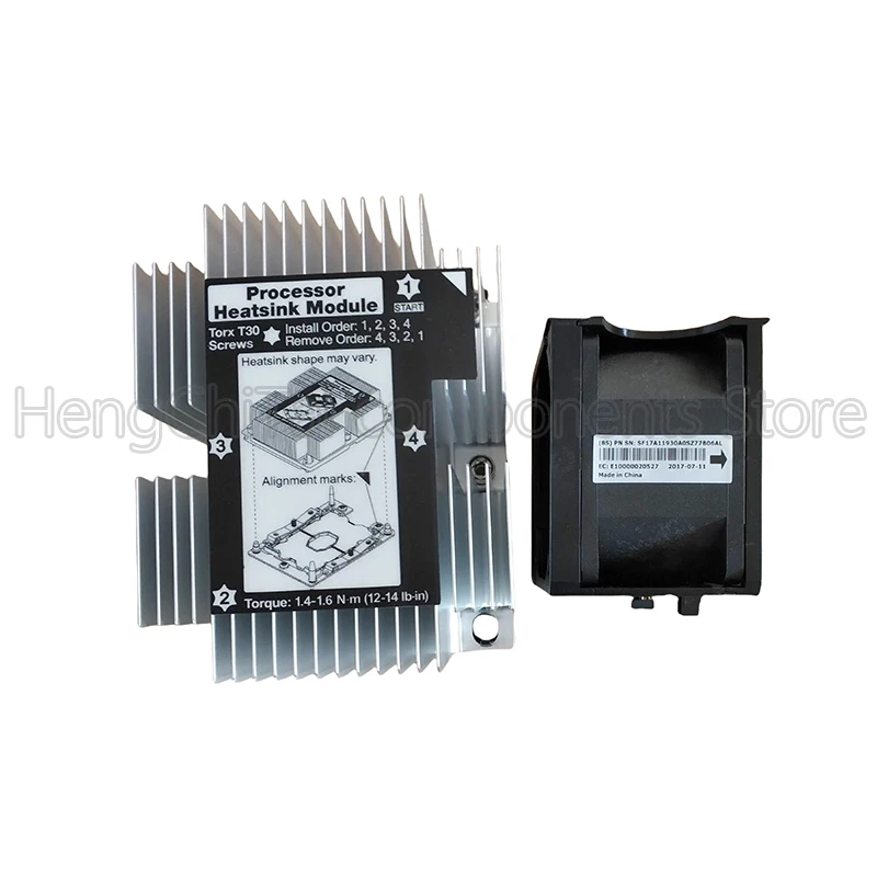 حوض حراري أصلي يعمل R650 مروحة 01KP655 01KP692/01KP693 R650 heat sink 01KP655 fan 01KP692/01KP693