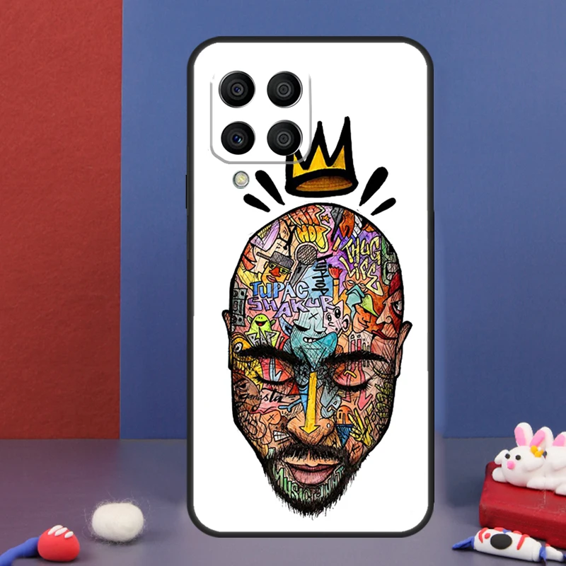 Tupac 2Pac Shakur Case For Samsung Galaxy M12 M32 M52 M13 M23 M33 M53 M14 M34 M54 M30s M21 M31 M51 M20 Cover