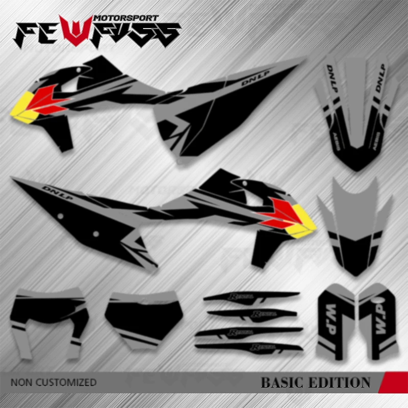 

Fewfuss для EXC300 EXC XCW 125 250 300 350 400 450 500 2020 2021 2022 2023 графические фоны наклейки на заказ KTM