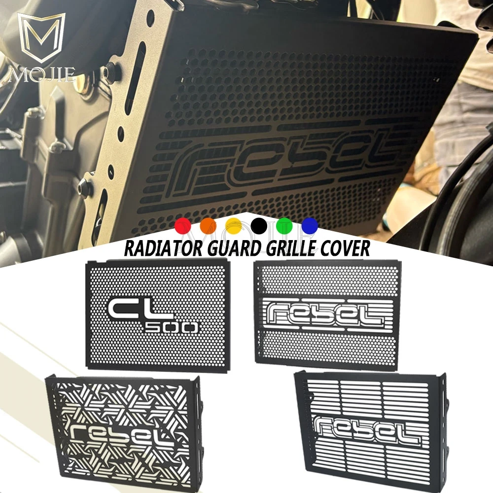 Motorcycle Radiator Guard Radiator Grille Cover Protection FOR HONDA CL250/300/500 REBEL CMX/CM 500/300 2023 2024 2025 2026