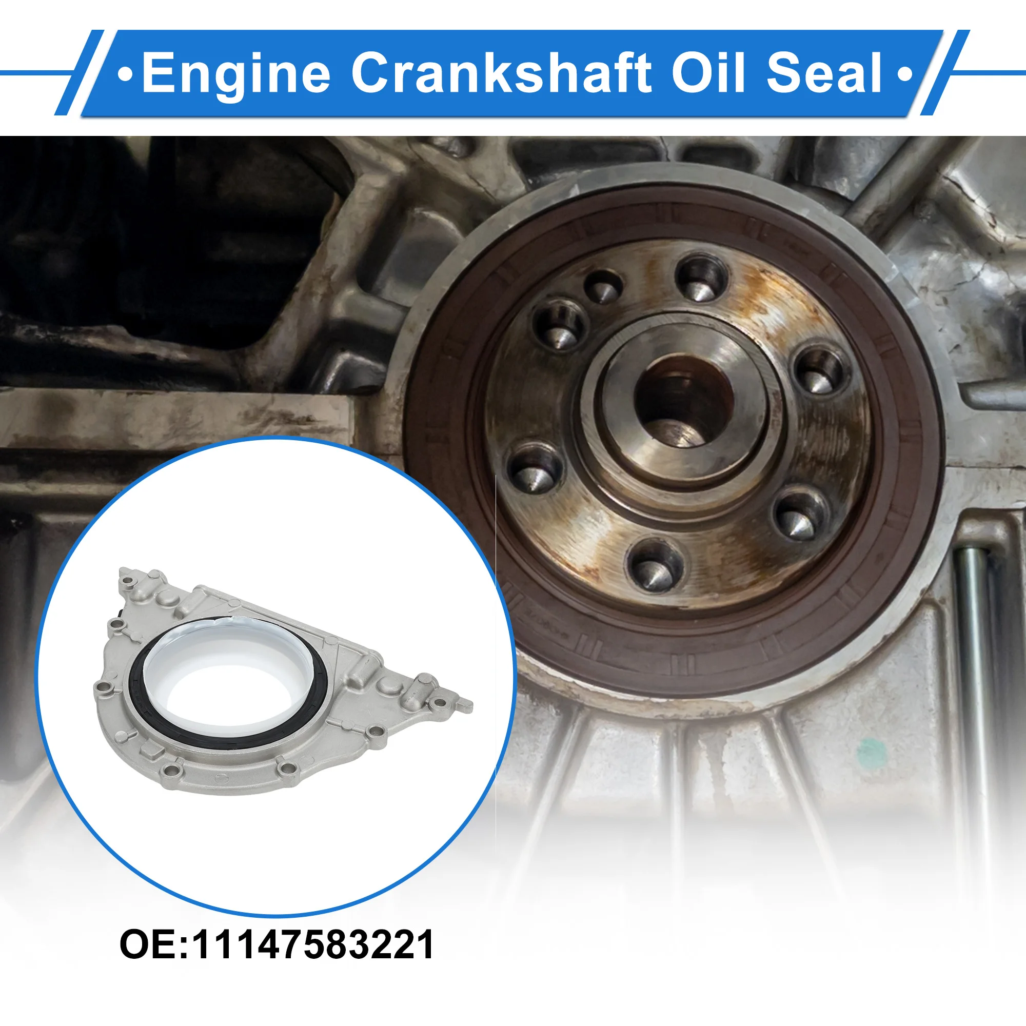 

UXCELL 1 шт. задний сальник коленчатого вала с фланцем для BMW X5 550i No 11147583221