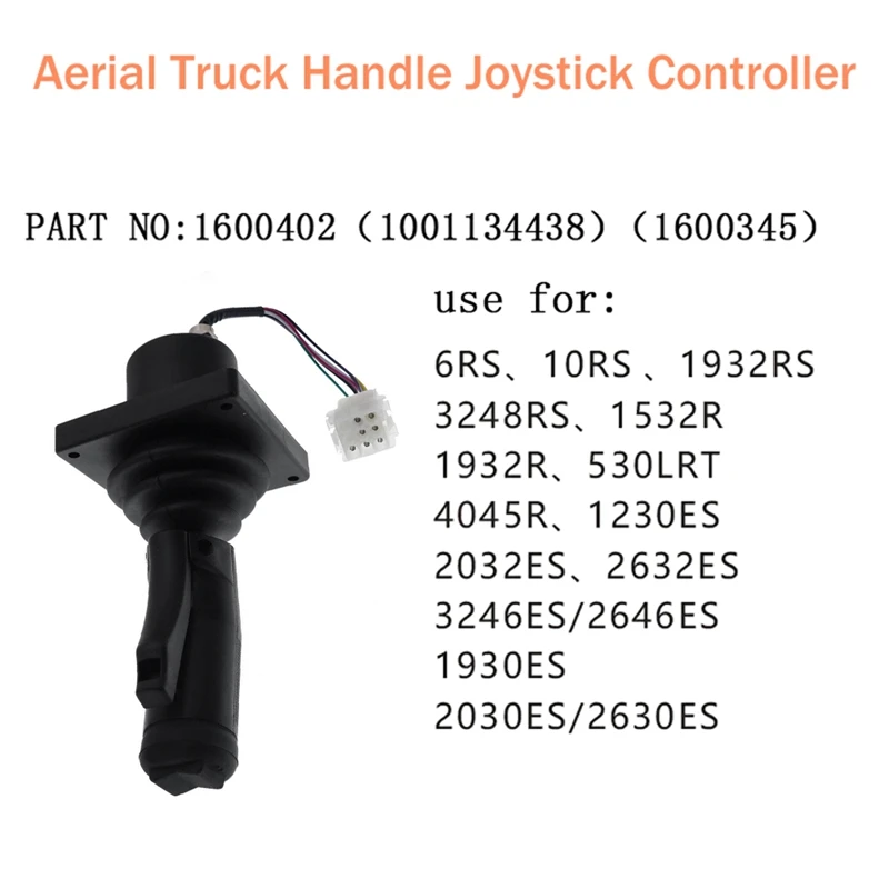 Black Joystick Controller 1001134438 1600345 1600402 For JLG Scissor Lift 2630ES 2646ES 3246ES