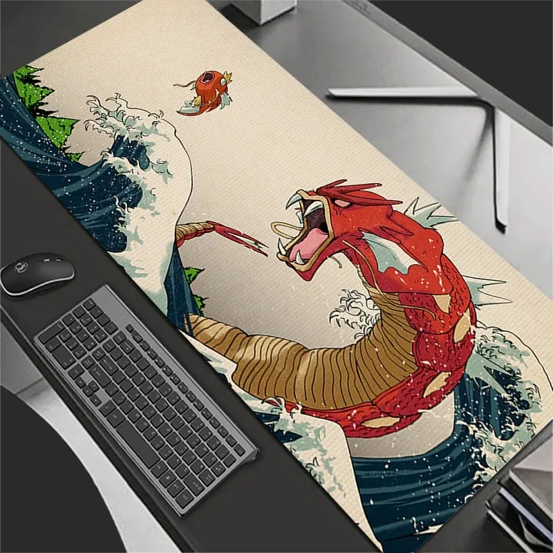 

Mouse Pad Large Gamer XXL Mini Pc Keyboard Desk Mouse Mat Carpet Rubber Tapis Souris Gaming Notbook P-Pokemons Gyarados Mousepad