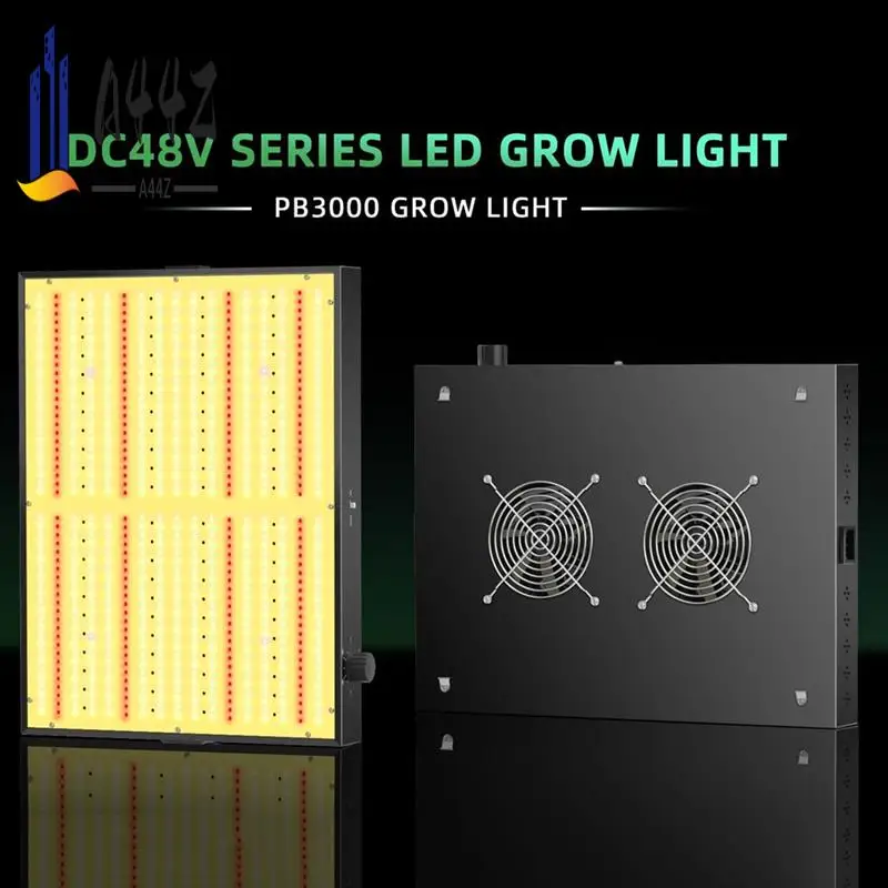 

A44Z-300W PB3000 Светодиодный светильник для выращивания растений полного спектра с регулируемой яркостью вентилятора для комнатных растений, цветов, овощей, рассады, освещение, вилка стандарта США