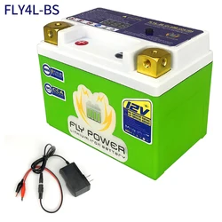 Lithium LiFePO4 FLY4L-BS 12V Starter Motorcycle Battery Deep Cycle 2Ah CCA 160A With BMS LFP Replacement of YTX4L-BS