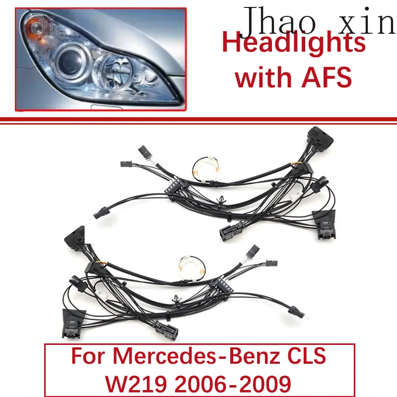 

Жгут проводов для фар автомобиля, совместимый с Mercedes-Benz CLS300 350 W219 2006-2009, с внутренней проводкой AFS и блоком цепей